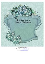Christmas insert