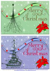 2 Christmas Toppers