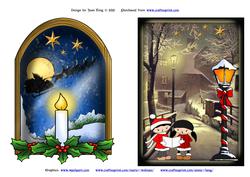 2 Christmas Toppers