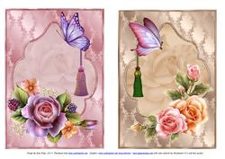 Floral Rose Toppers