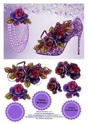 Lavender Shoe