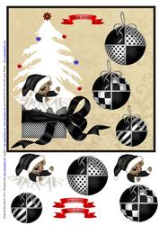 Black and White Christmas