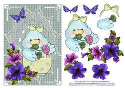 Tiny Tweets Tea and Petunias