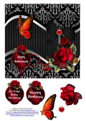 Red Roses Wedding Anniversary