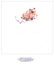 Dl Insert of Pink Hearts