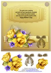Yellow Roses for Mothers Day