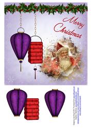 Lanterns and Santa