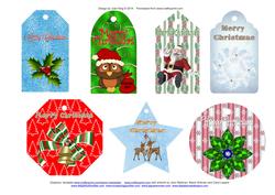 7 Christmas Tags