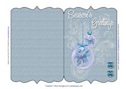 Seasons Greetings Quick Card