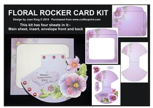 Floral Rocker Card Mini Kit