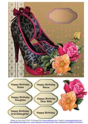 Shoe and Roses