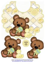 Baby Bib Lemon