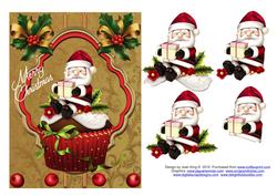 Cupcake Santa