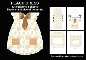 Peach Dress