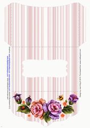 Pink Rose Money Envelope Wallet