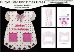 Purple Star Dress