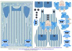 Its a Boy Blue Stripe