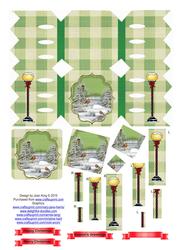 Green Check Christmas Cracker