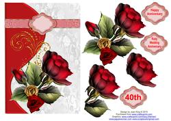 Drama Roses for Anniversary