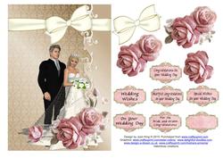 Pink and White Wedding