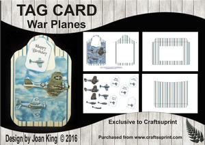 Tag Card War Planes