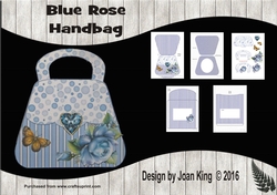 Blue Rose handbag