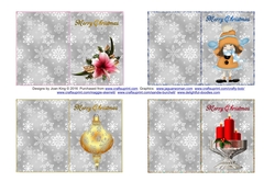 Christmas gift cards sheet 1