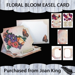 Floral Bloom Easel Card