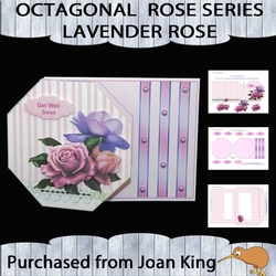 Octaganol Rose Series - Lavender rose