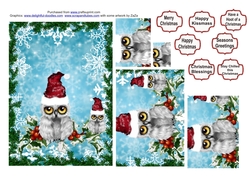 Snowy Owls at Christmas