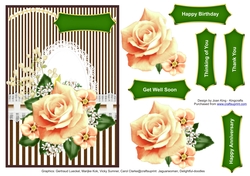 Peach Roses
