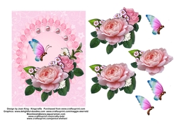 Pink Roses and Lace