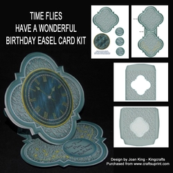 How Time flies Easel card kit