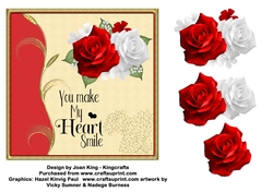 You make my heart smile....