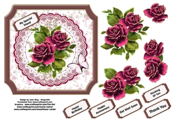 Roses and lace