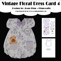 Vintage Floral Dress 4