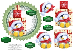 Penguins Christmas presents