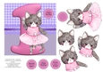 Ballerina cat first birthday