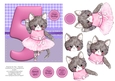 Ballerina cat fifth birthday