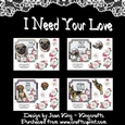 I need your love Bumper Kit