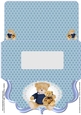 Blue Teddy Money Voucher envelope