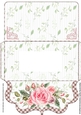 Pink Rose money voucher wallet