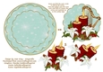 Christmas Harp Rocker card