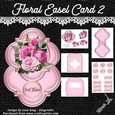 Floral Easel Card 2