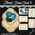 Floral Easel Card 9