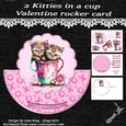 Cute kittens for Valentines Day
