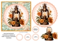 Oil Lamp and Flowers