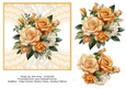 Peach and orange roses