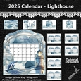 Lighthouse 2025 Calendar