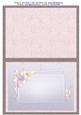 Floral and Fans Insert